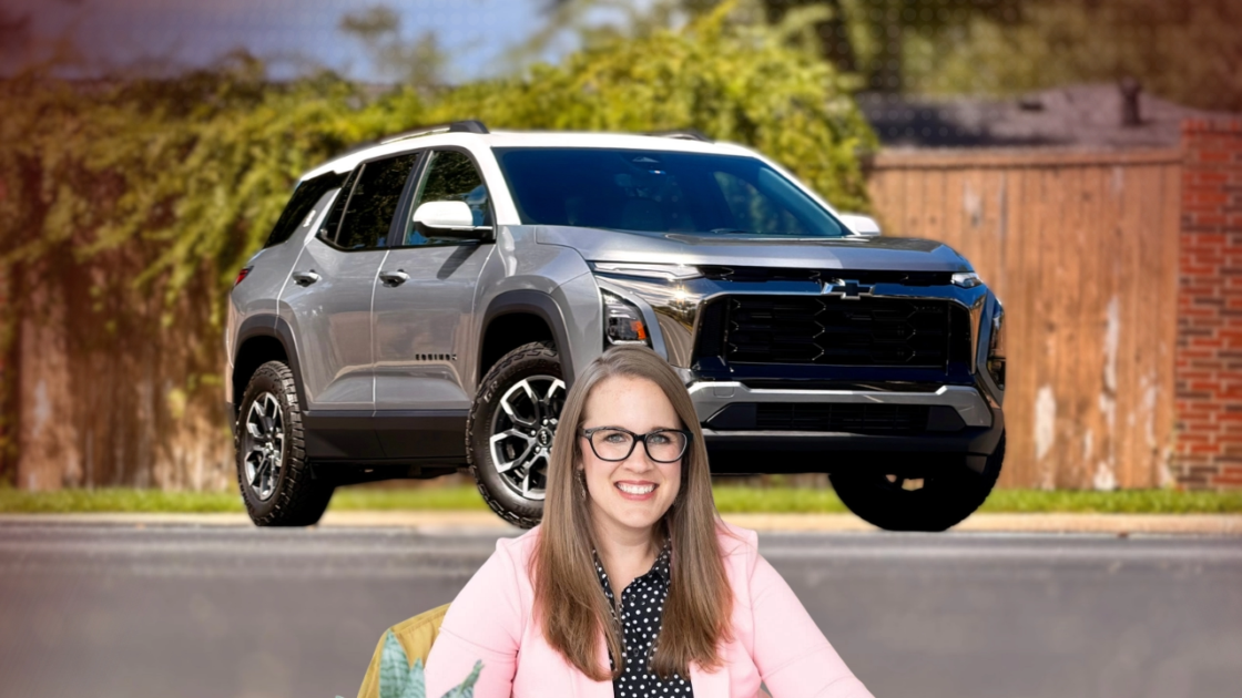 Holli with the 2026 Chevrolet Equinox ACTIV