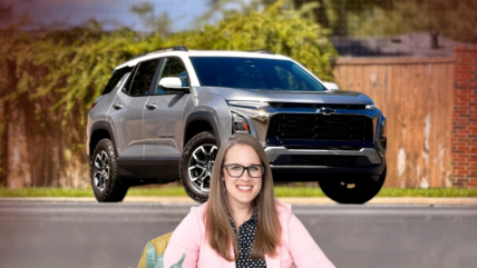 Holli with the 2026 Chevrolet Equinox ACTIV
