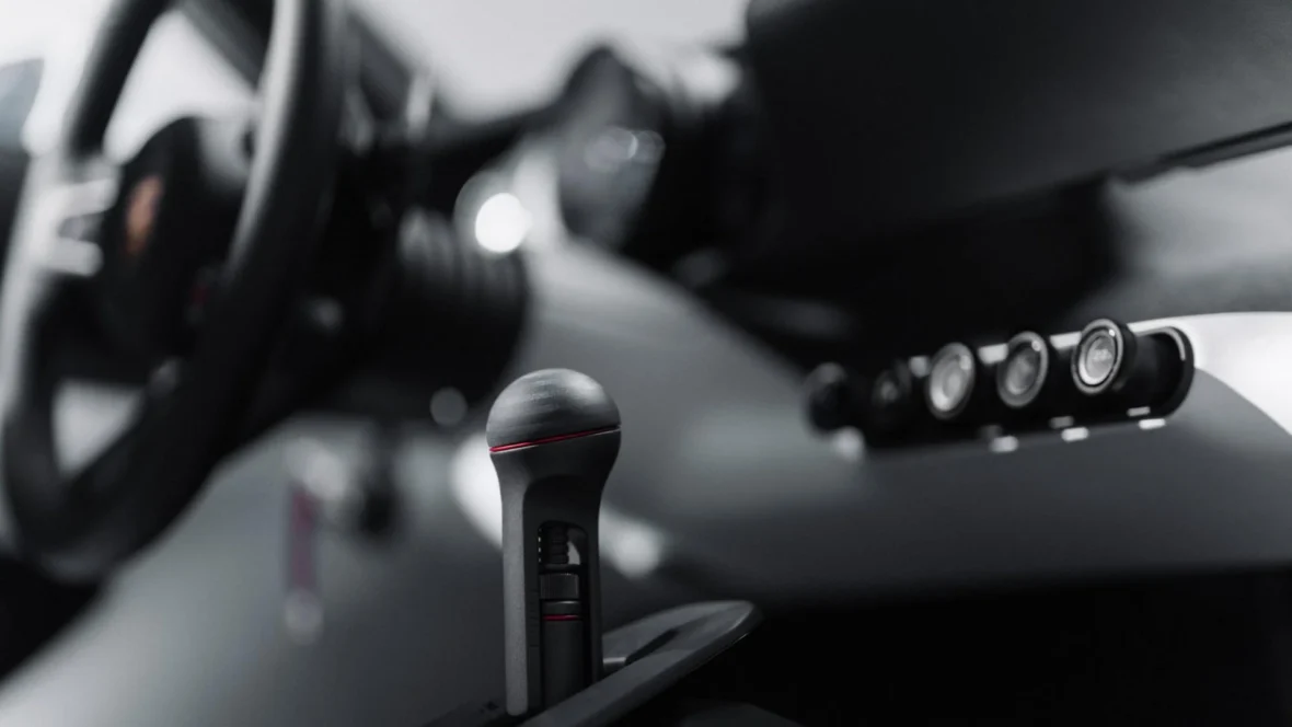 Porsche Mission S interior switches