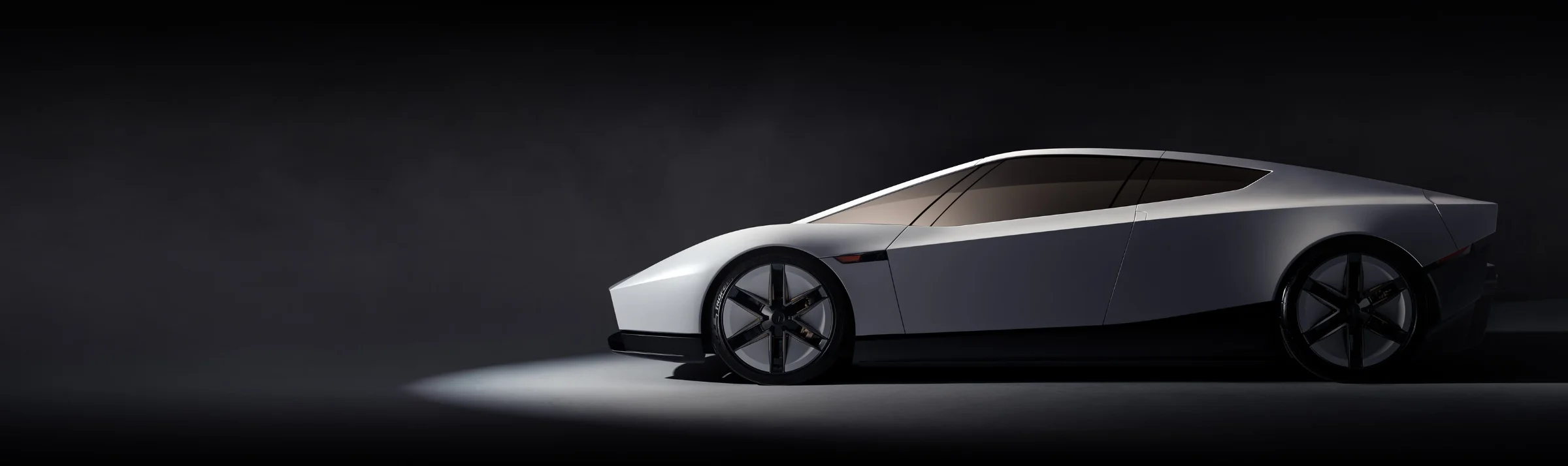 Side profile of the new Tesla Roadster