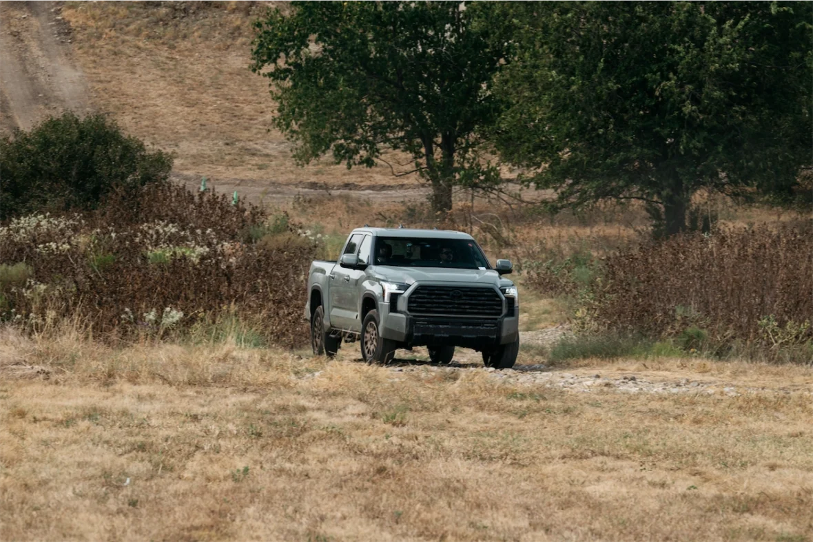 2027 Toyota Tundra Trailhunter on the Texas Truck Rodeo course