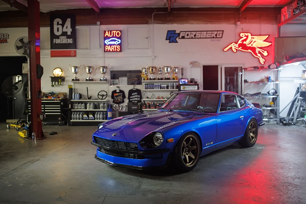 Datsun S30 concept shown alongside the Sentra Spec-V concept at SEMA