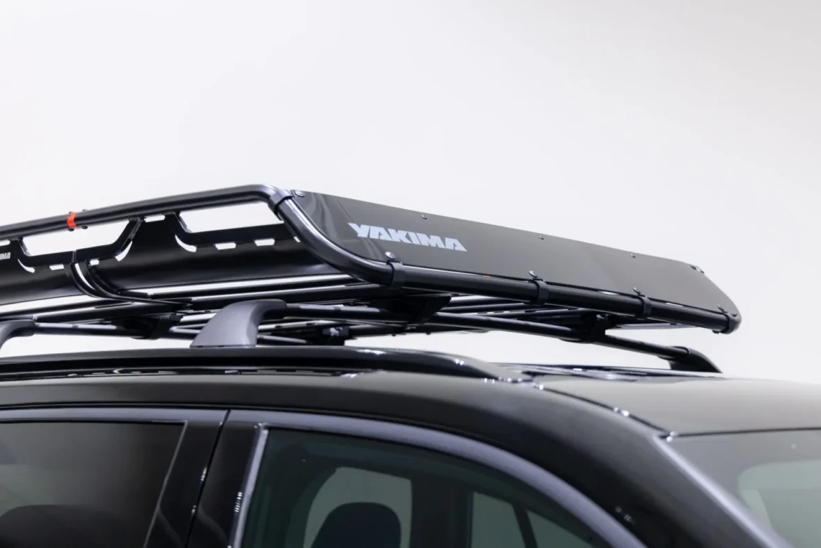 Roof box on the Grand Highlander Woodland Concept