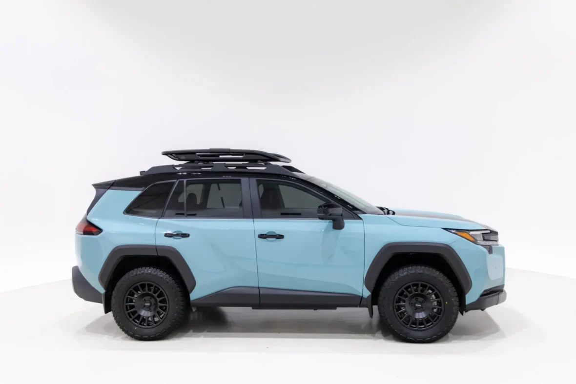 Side profile of the RAV4 Woodland Plug-in Hybrid Concept